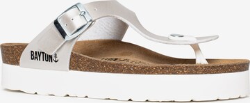 Bayton T-bar sandals 'Asturias' in White