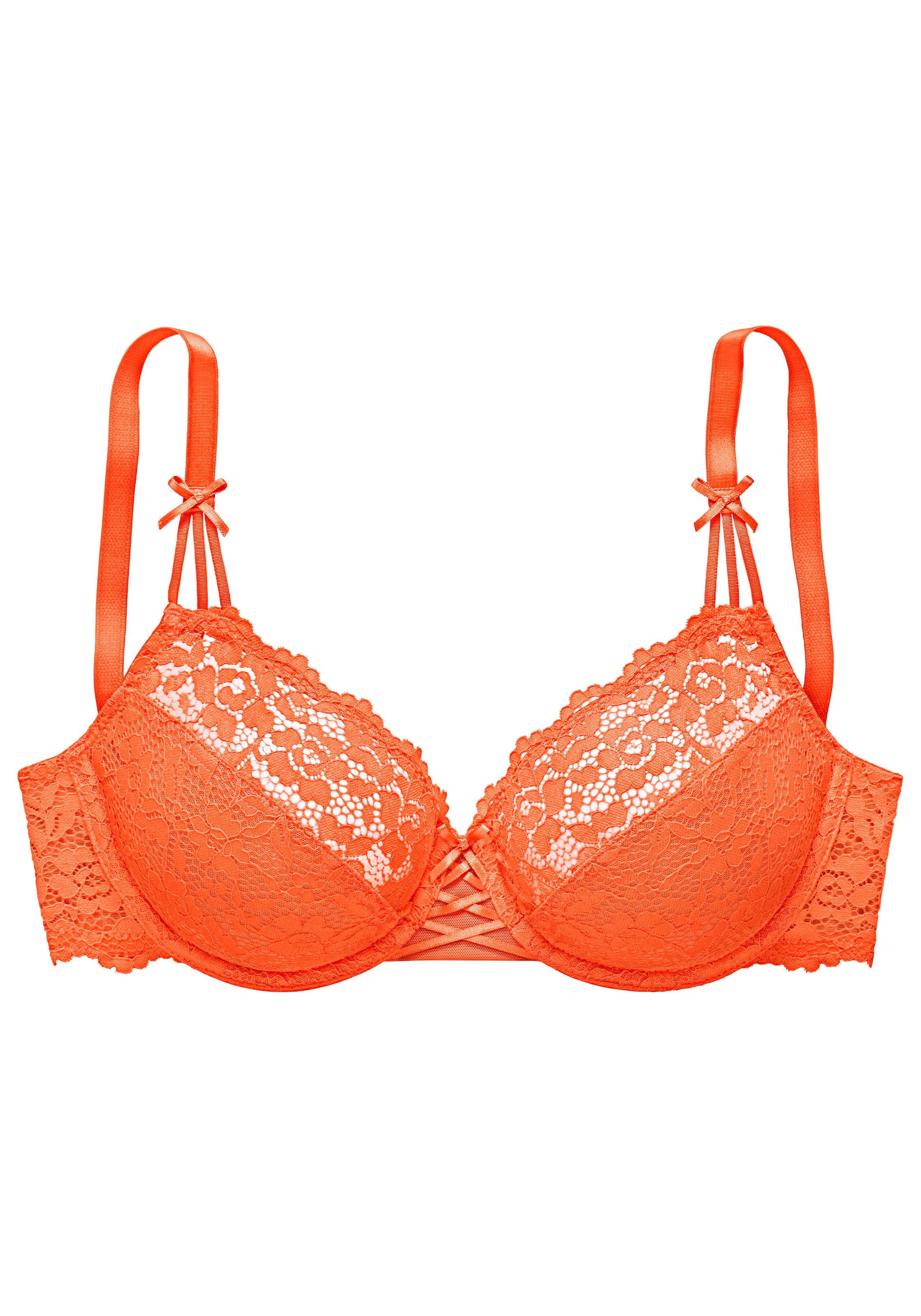 VIVANCE T-shirt Podprsenka – oranžová: přední strana