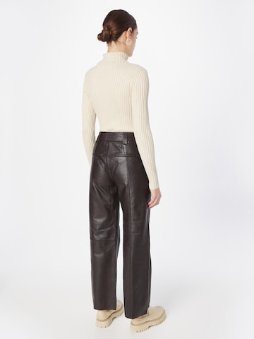 SECOND FEMALE Regular Pants 'Letho' in Brown