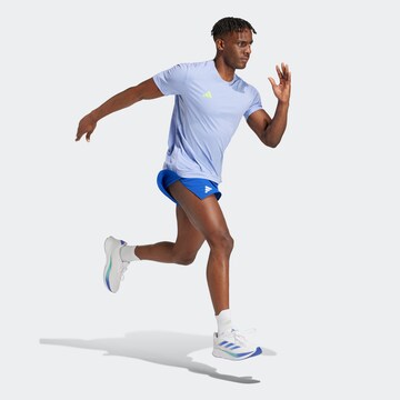 ADIDAS PERFORMANCE Normalny krój Spodnie sportowe 'Adizero Essentials' w kolorze niebieski