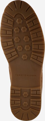 TOMMY HILFIGER Schnürboots in Braun