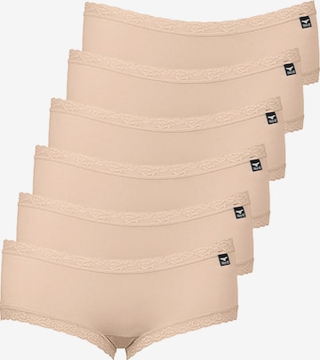 like it! Boyshorts 'Olivia' in Beige: front