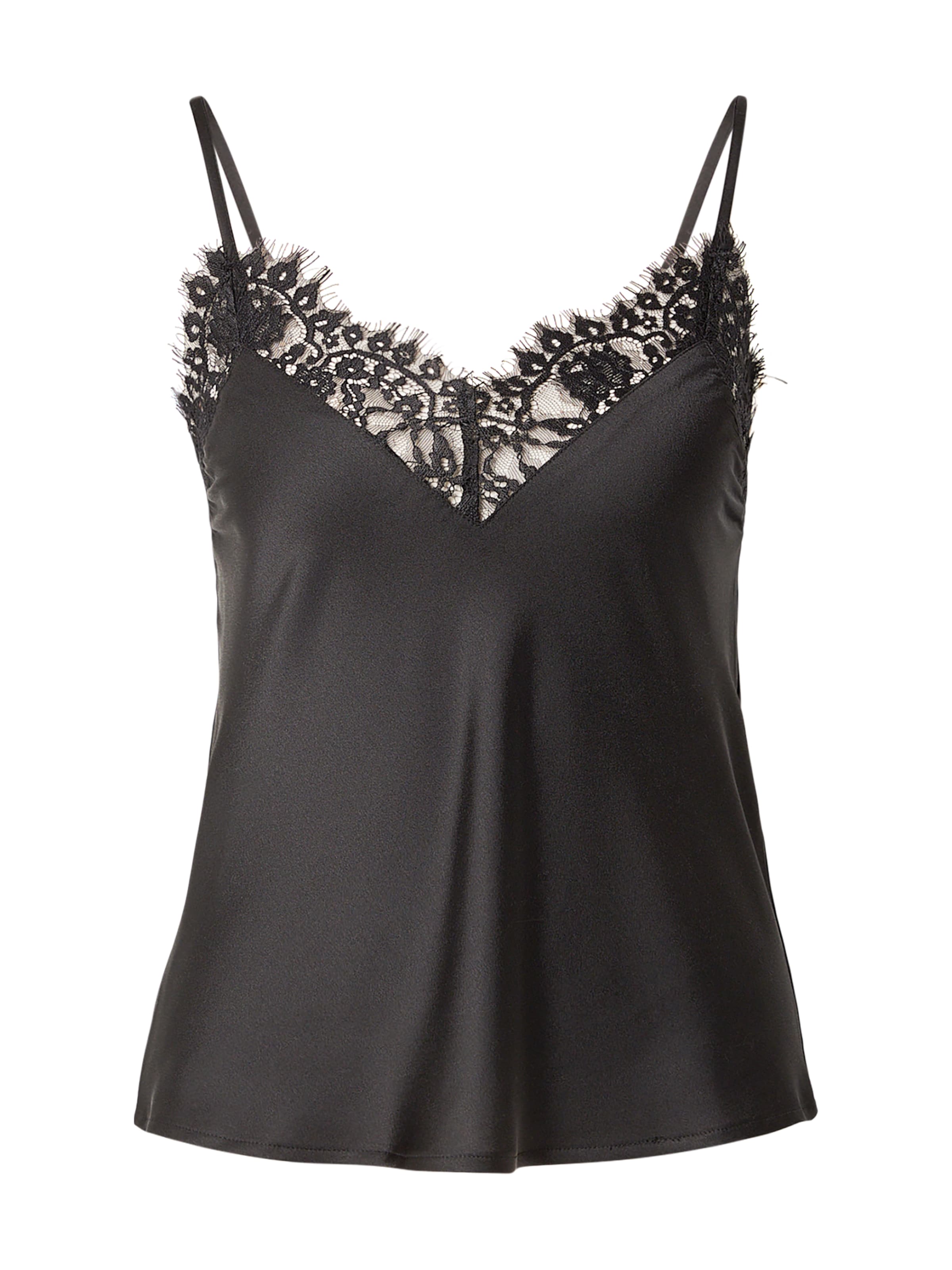 ABOUT YOU Топ 'Cleo' в Черный: спереди