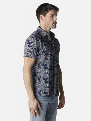 KOROSHI - Ajuste regular Camisa en azul
