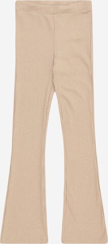 Flared Pantaloni 'NELLA' di KIDS ONLY in beige: frontale