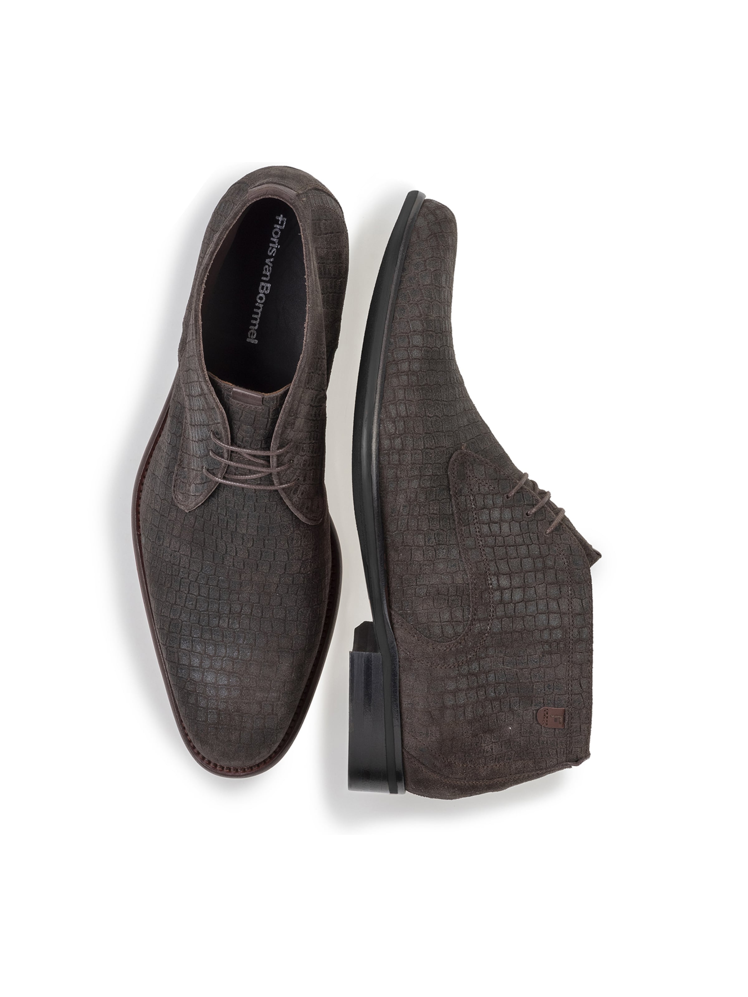 Floris van Bommel Chukka Boots 'De Draver 01' in Braun