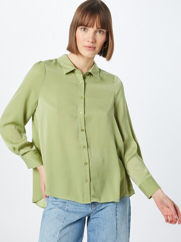 24COLOURS - Blusa en verde: frente