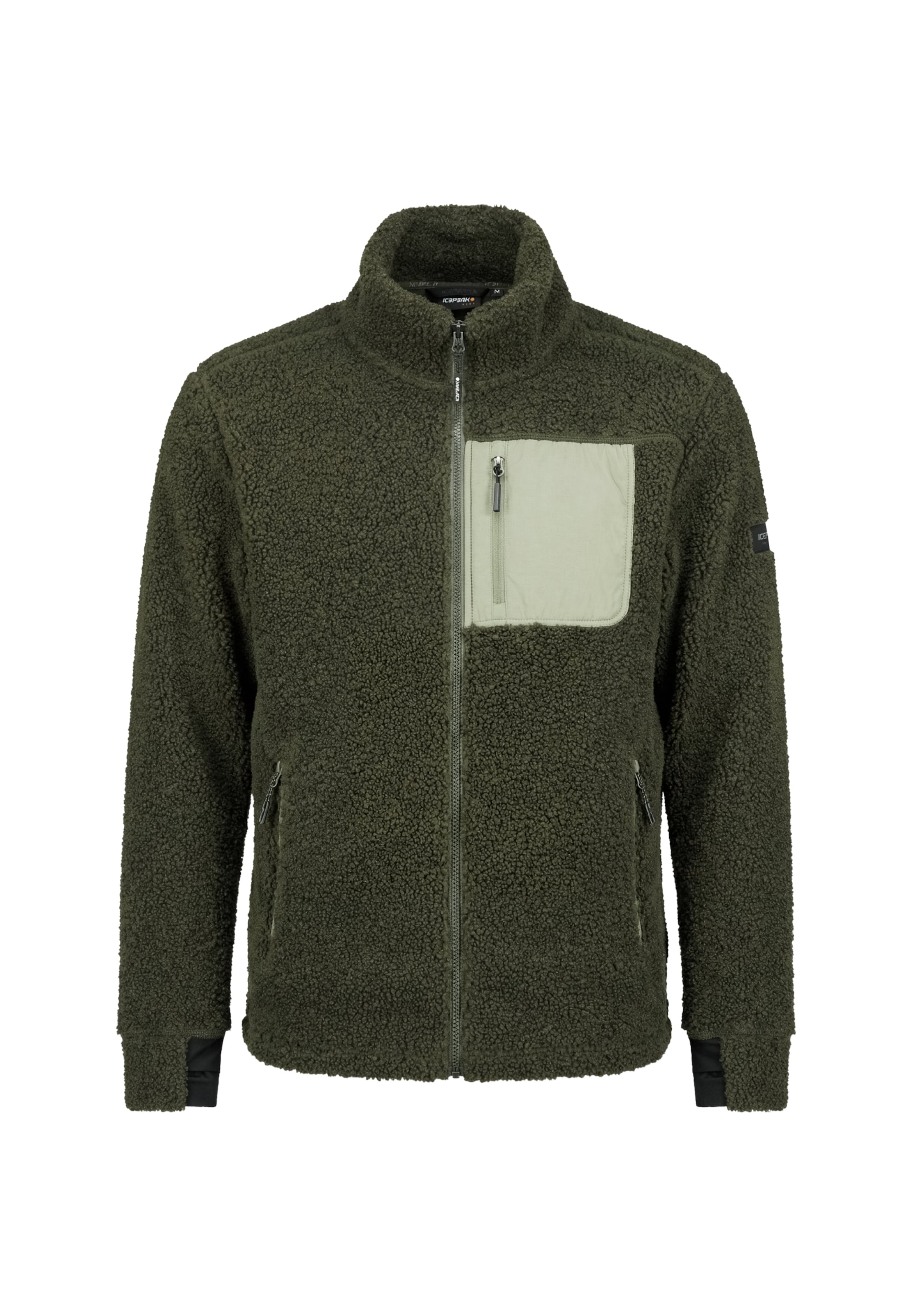 ICEPEAK Funktionele fleece-jas 'MOHAWK' in S in de kleur Spar / Pastelgroen, Productweergave