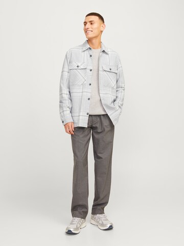 JACK & JONES Comfort fit Overhemd 'JPRRAYMOND' in Grijs