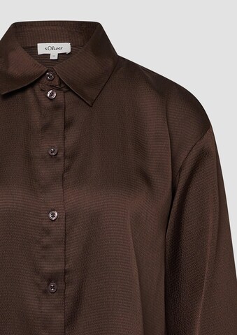 Chemisier s.Oliver en marron