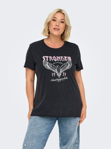 ONLY Carmakoma Shirt 'CARMiko' in Zwart: voorkant
