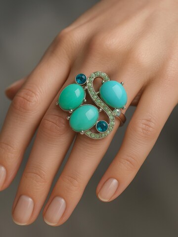 COLLEZIONE ALESSANDRO Ring 'Sissi' in Green