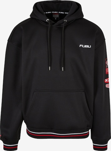 FUBU Sweatshirt in Black: front