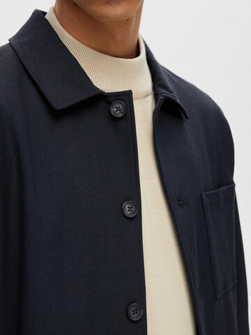 Coupe regular Veste de costume 'SLHROBERT' SELECTED en bleu