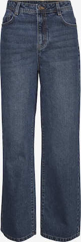 Wide Leg Jean 'Camille' ONLY en bleu : devant