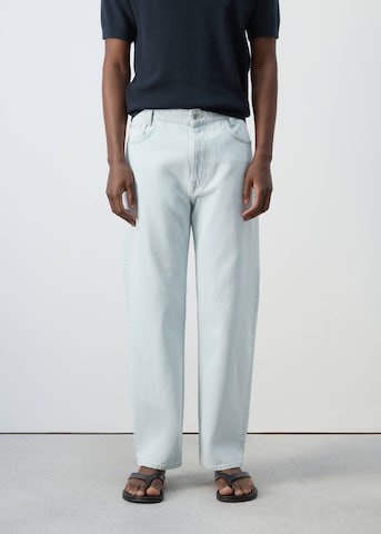 MANGO MAN Loose fit Jeans 'Rino' in Blue: front