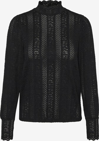 VERO MODA Shirt in Zwart: voorkant