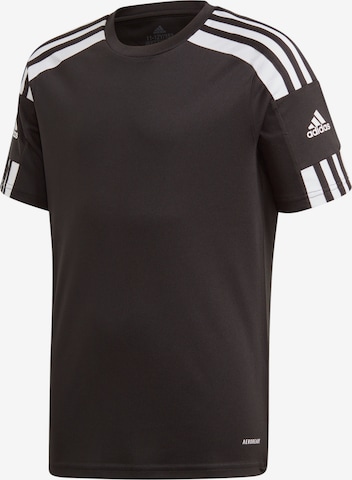 ADIDAS PERFORMANCE - Camiseta funcional 'Squadra 21' en negro: frente
