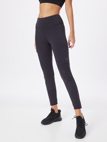 4F Skinny Workout Pants in Grey: front