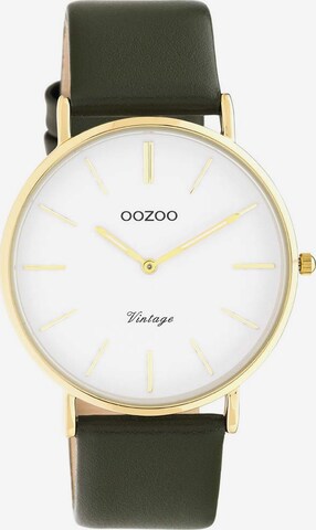 OOZOO Analoguhr in Gold: predná strana