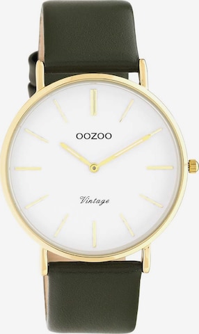 OOZOO Analog Watch in Gold: front