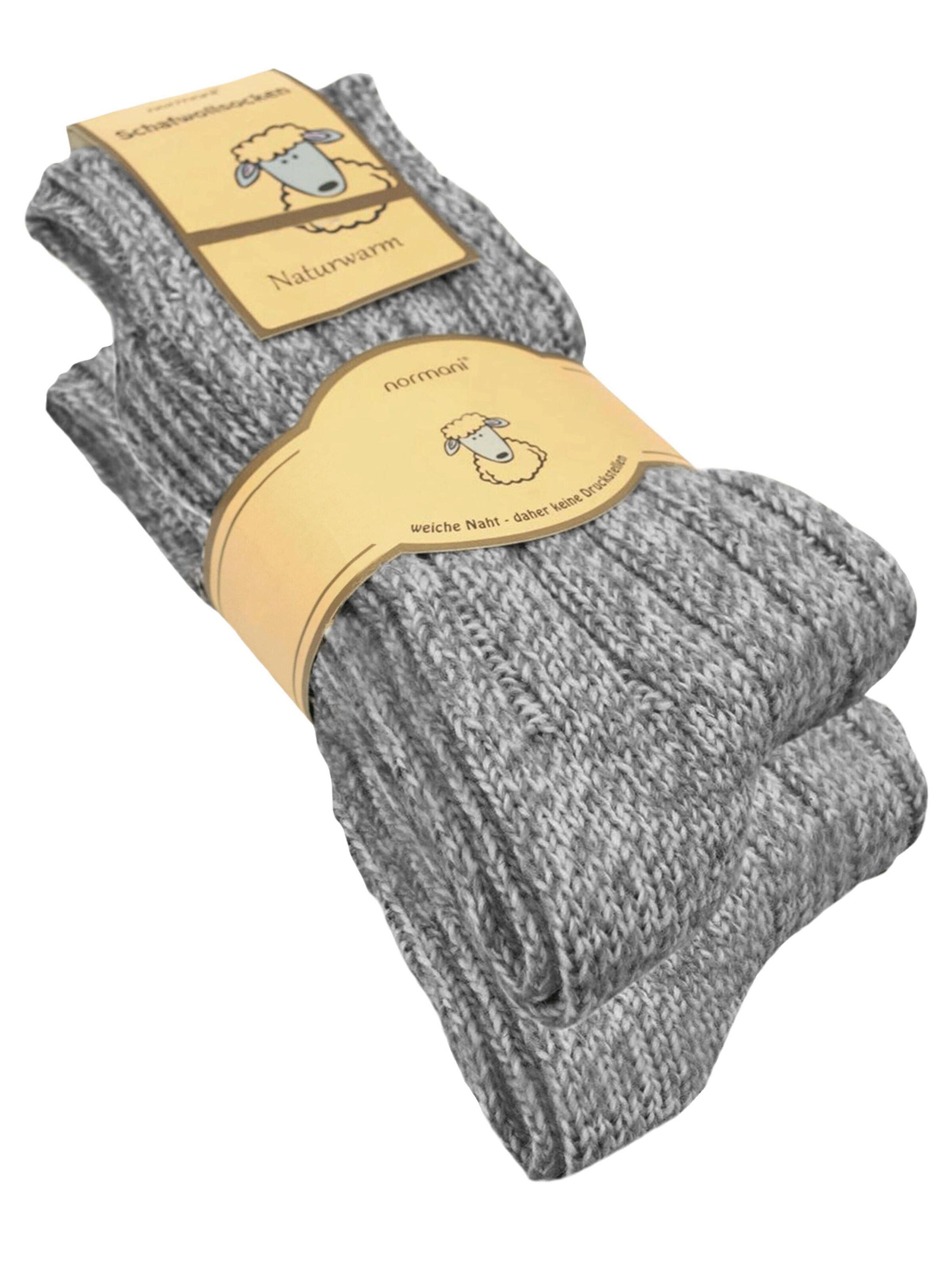 Chaussettes normani en gris