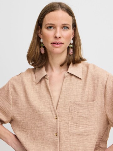 b.young Bluse 'Gaiya' in Braun