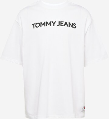T-Shirt 'CLASSICS' Tommy Jeans en blanc : devant