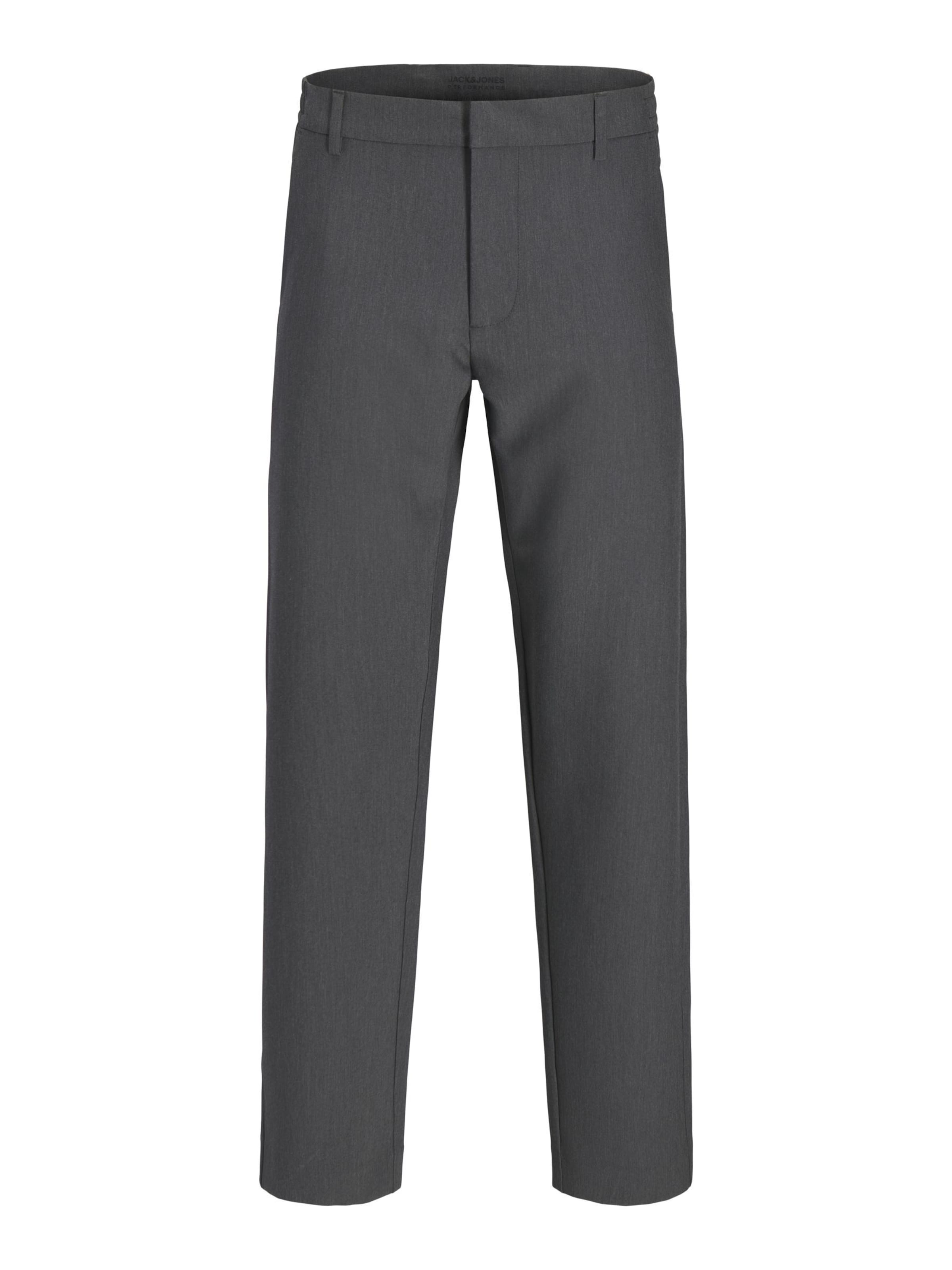 JACK & JONES Tapered Chino 'Kane' in Grijs: voorkant