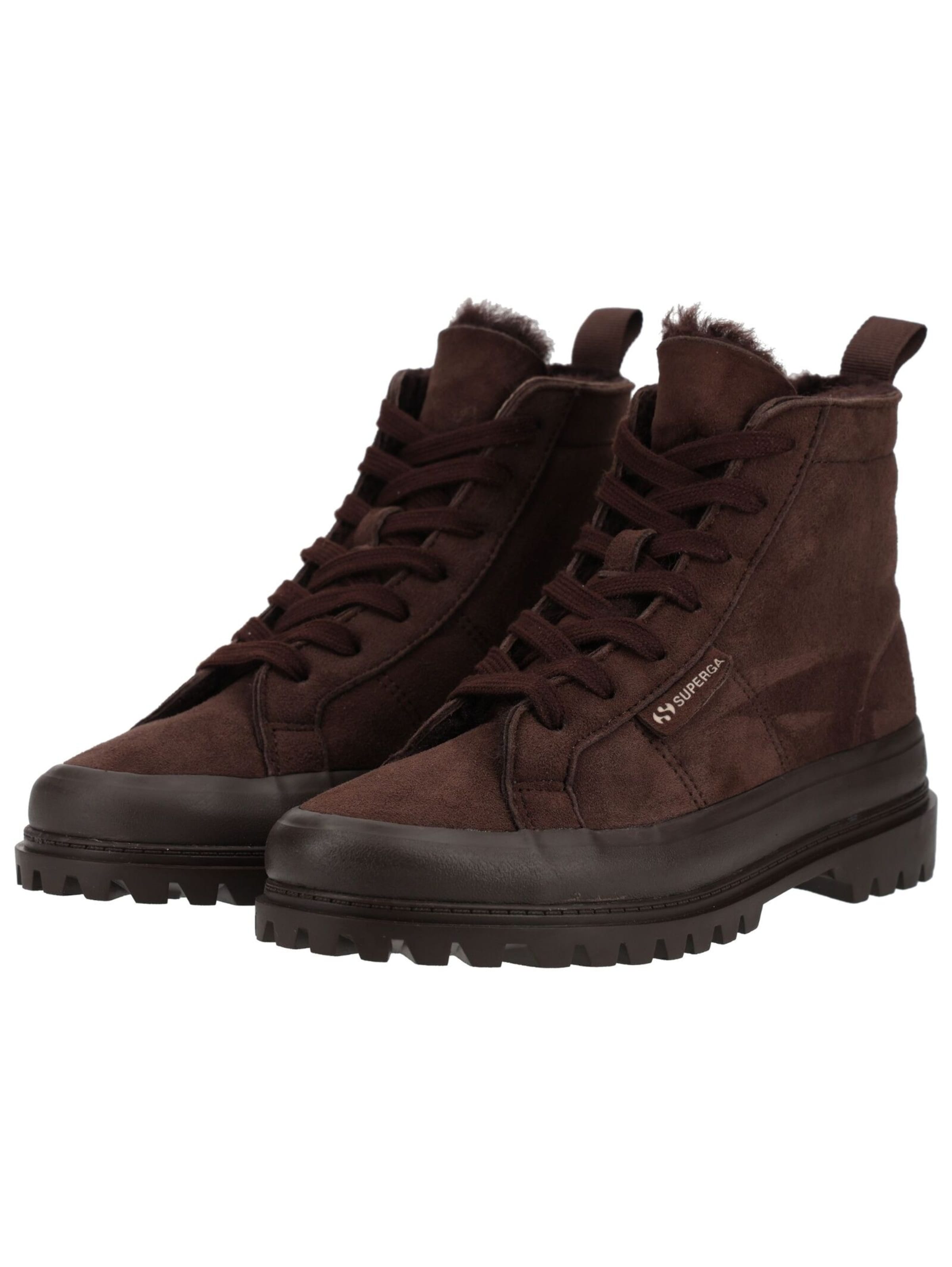 SUPERGA Stiefelette in Braun