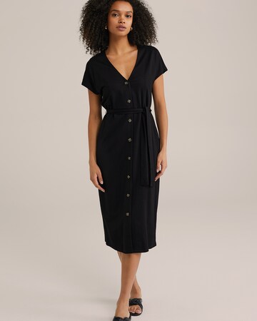 Robe-chemise WE Fashion en noir