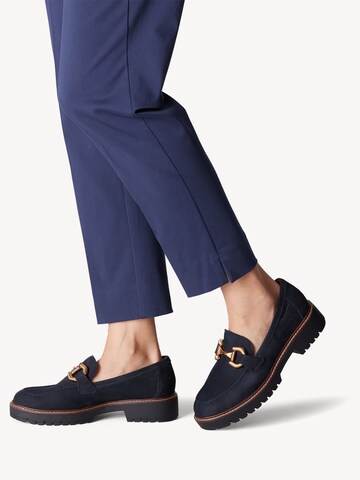 Tamaris Slip-ons in Blue: front