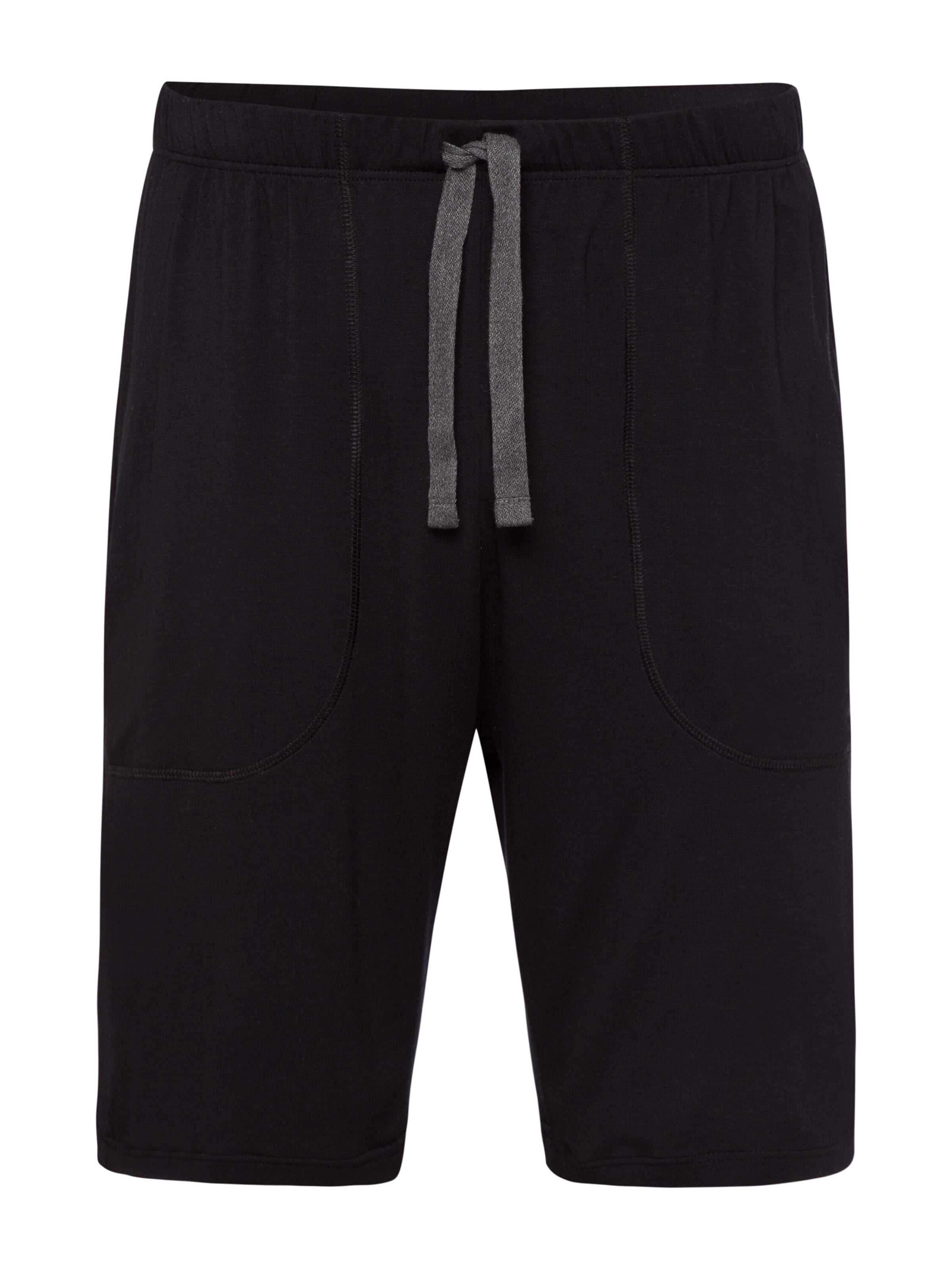 Myjama Pyjamabroek 'Theo' in Zwart: voorkant