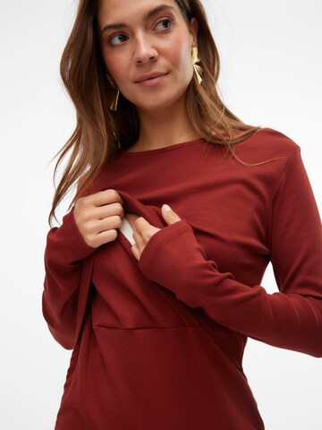 Robe MAMALICIOUS en rouge