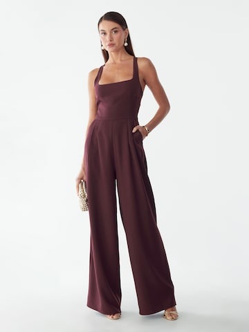 BWLDR - Jumpsuit 'Cherie' en rojo