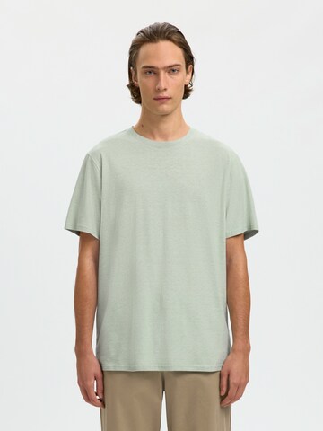 SELECTED Shirt 'SLHADAM' in Green: front