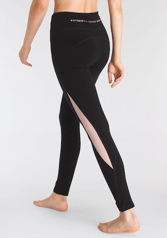 VIVANCE Skinny Sportovní kalhoty – černá