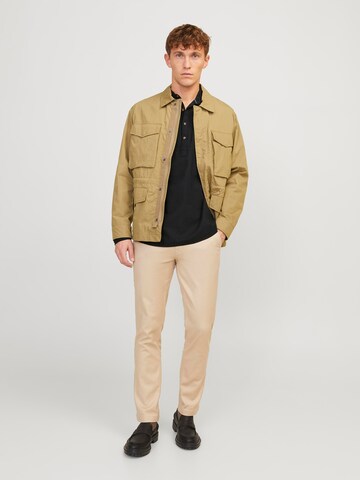 JACK & JONES Regular fit Overhemd 'Summer' in Zwart