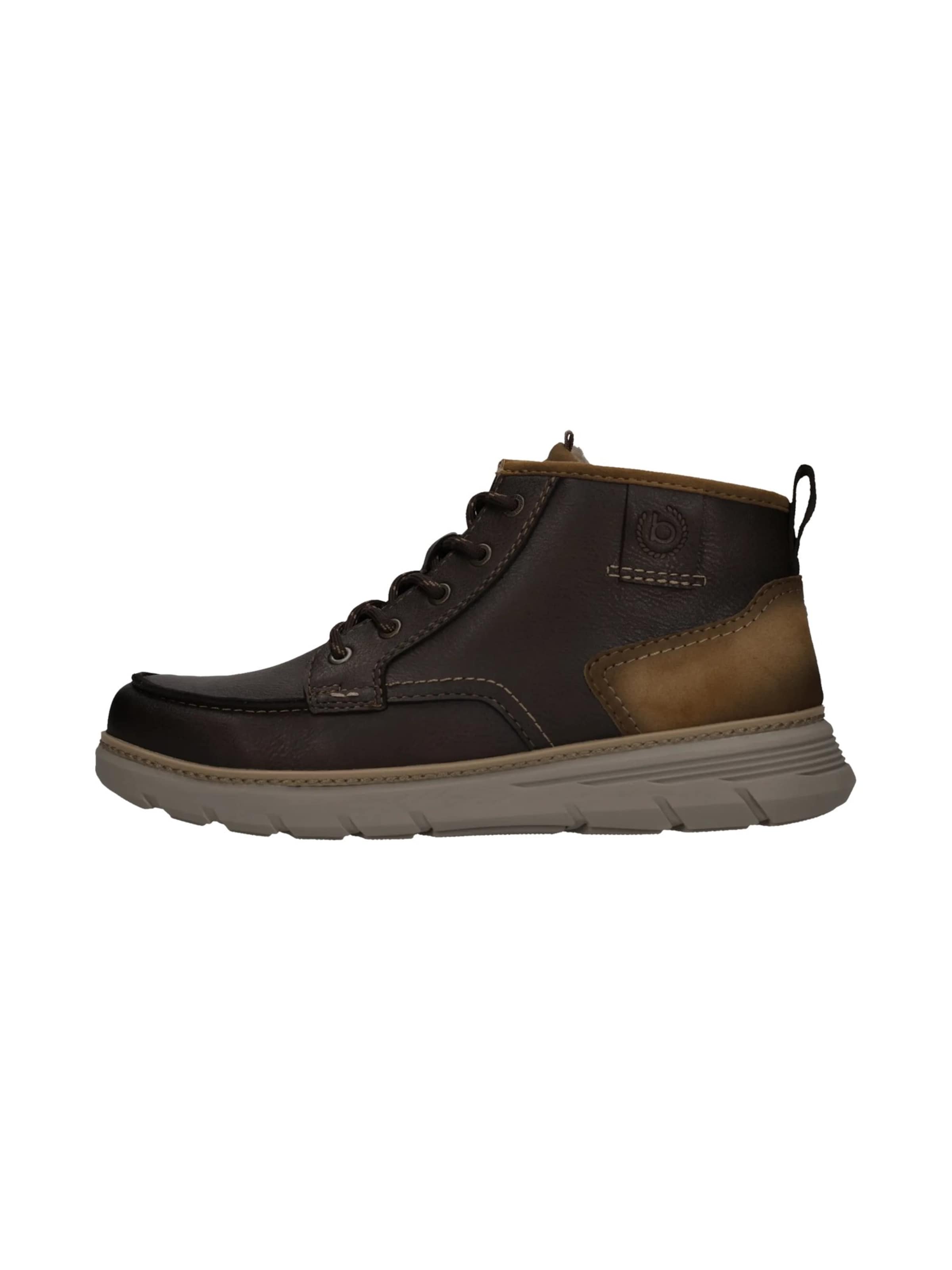 Bottines à lacets bugatti en marron