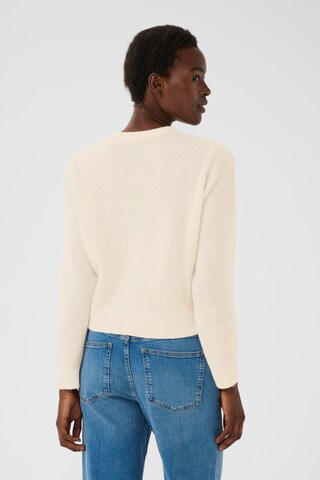 Part Two Gebreid vest 'Linika' in Beige