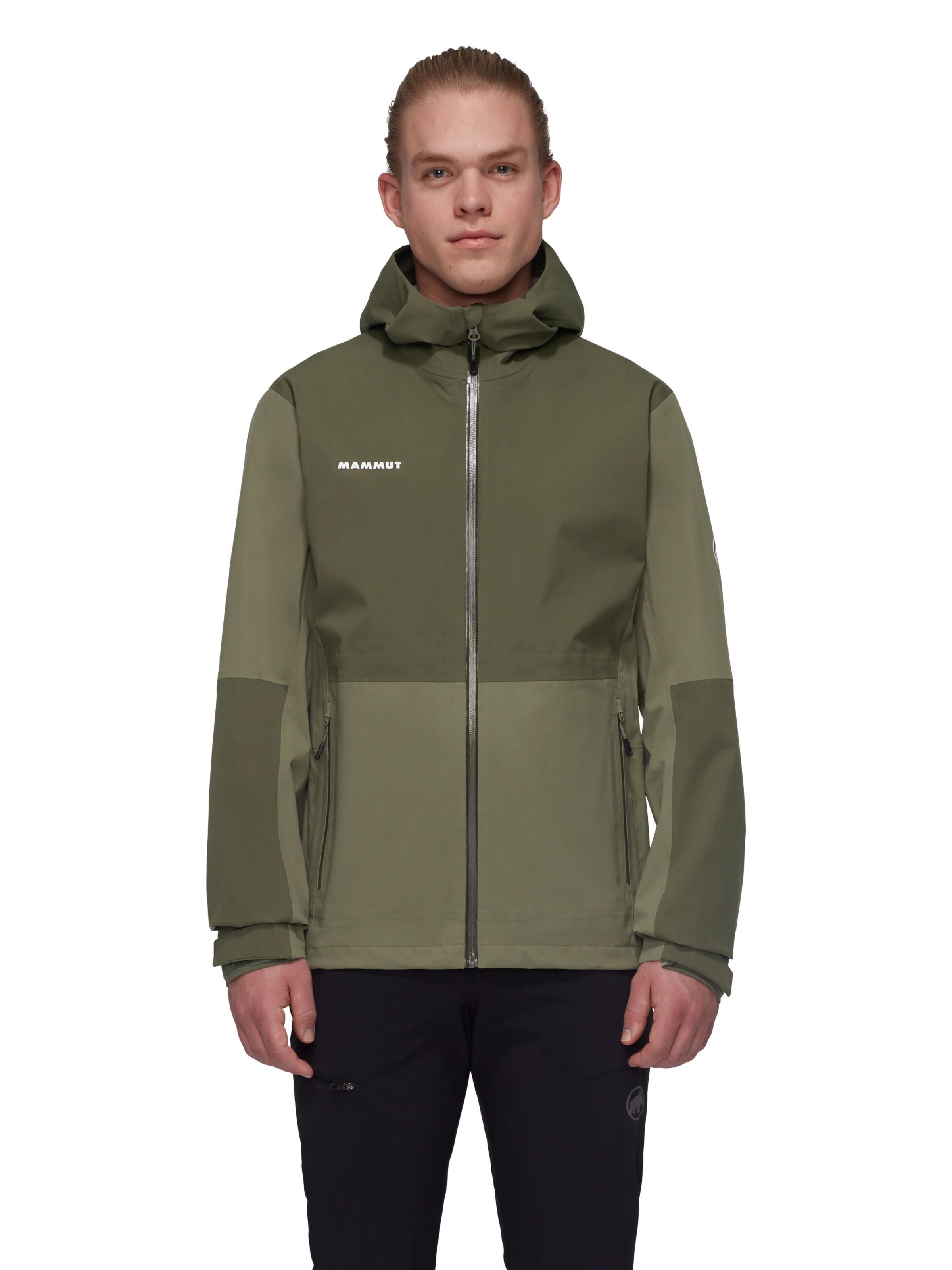 MAMMUT Outdoor jacket in Green: front
