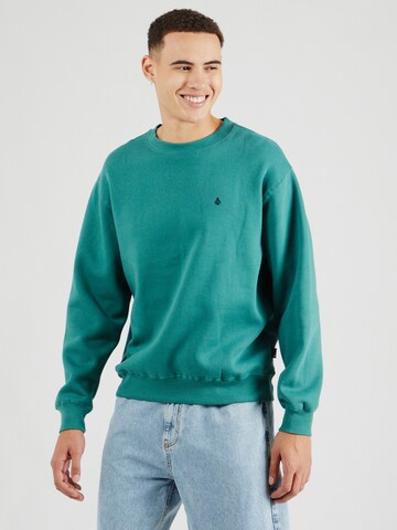 Volcom - Sudadera 'SINGLE STONE' en verde: frente