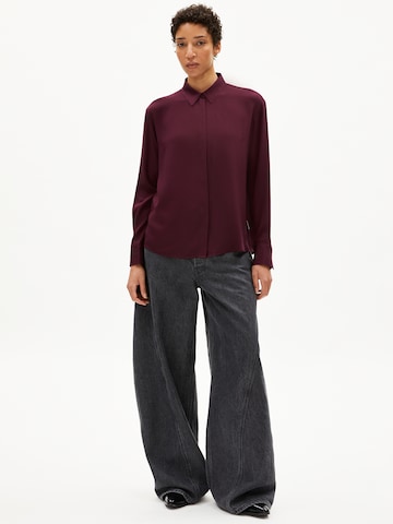 ARMEDANGELS Blouse 'LARISAANA' in Rood
