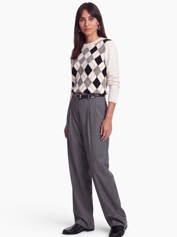 Pull-over 'Argyle' PRINCESS GOES HOLLYWOOD en blanc
