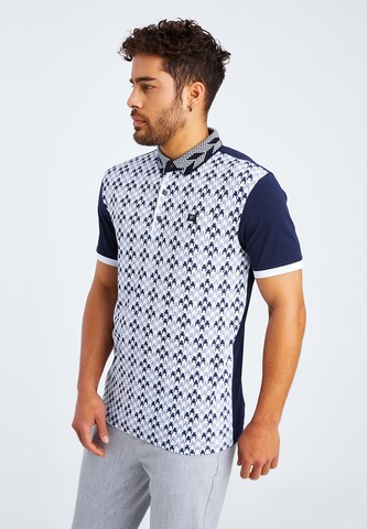 Leif Nelson Shirt 'LN-55805' in Blauw