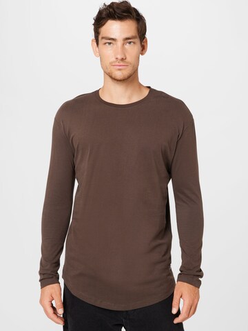 JACK & JONES Shirt 'Noa' in Bruin: voorkant