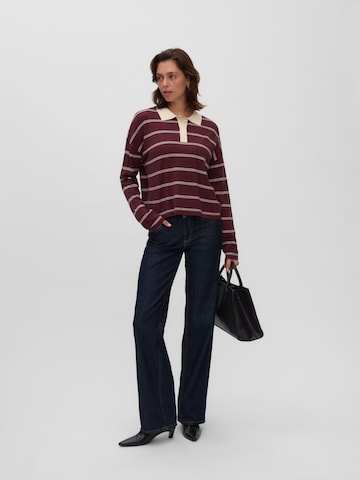 VERO MODA Pullover 'VMStjerni' i rød