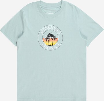 Jack & Jones Junior T-Shirt 'CASEY' in Grün: predná strana
