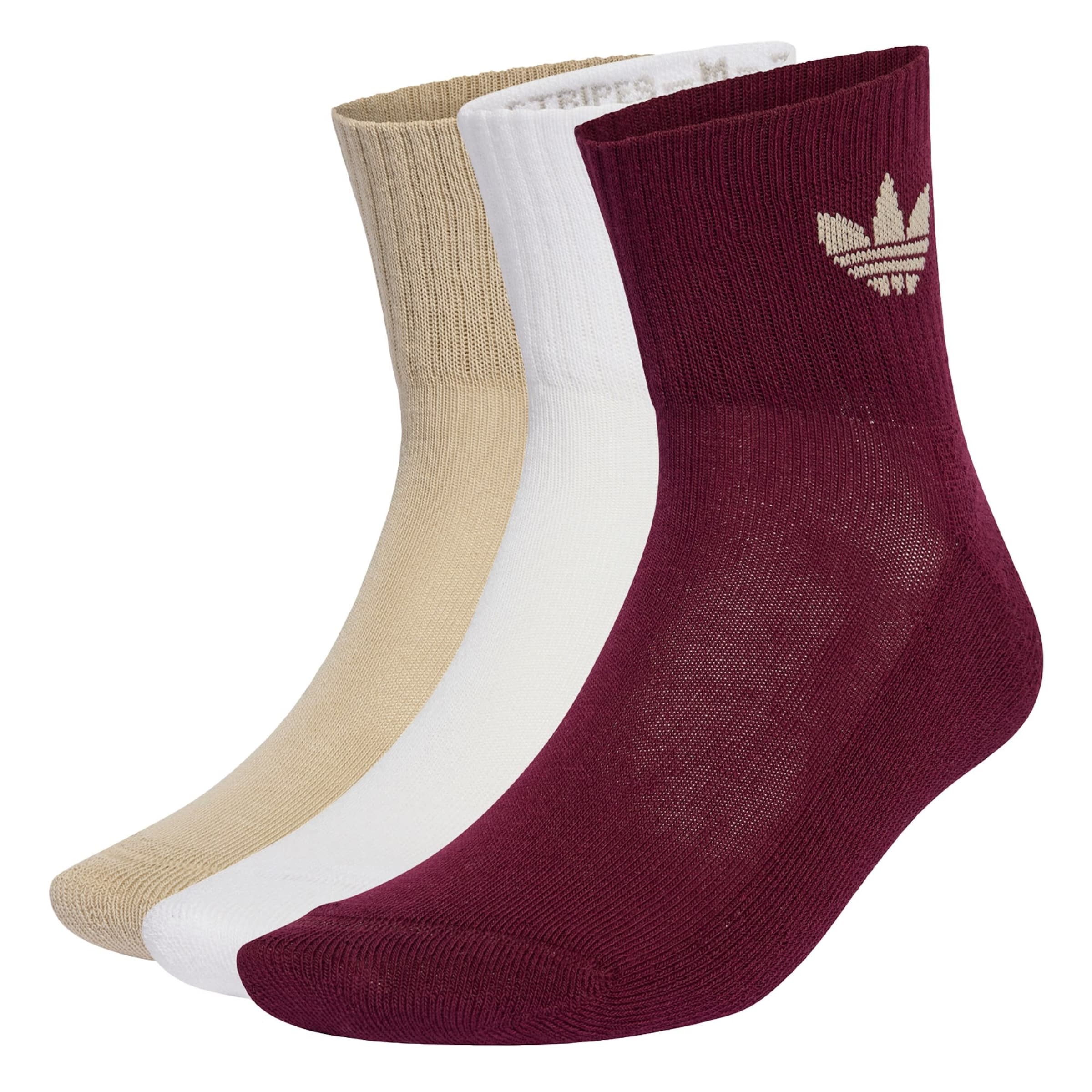 ADIDAS ORIGINALS - Calcetines en beige: frente