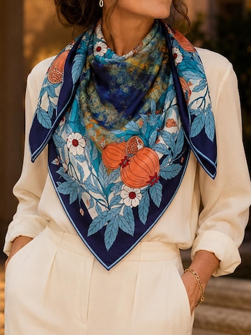 Alster Herz - Chal 'Granada Midnight' en azul